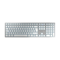 Cherry KW 9100 Slim - Tastatur Wireless white QWERTZ DE...