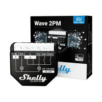 Shelly Relais "Wave 2PM" max. 16A 2 Kanäle Unterputz Messfunktion
