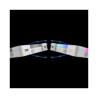 140mm Thermaltake SWAFAN EX14 RGB PC Cooling Fan White TT Premium Edition 3 Pack