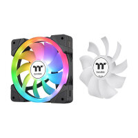 120mm Thermaltake SWAFAN EX12 ARGB PC Cooling Fan TT Premium Edition 3 Fan Pack