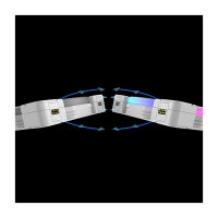 120mm Thermaltake SWAFAN EX12 ARGB PC Cooling Fan White TT Premium Edition 3 Fan Pack