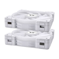 140mm Thermaltake SWAFAN EX14 ARGB PC Cooling Fan White...