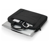 Dicota Laptop Tasche Eco BASE Slim bis 39,6cm 15.6" Schwarz