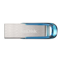 STICK 128 GB Sandisk Ultra Flair - 3.2 Gen 1 - Blau - Silber