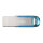 STICK 128 GB Sandisk Ultra Flair - 3.2 Gen 1 - Blau - Silber