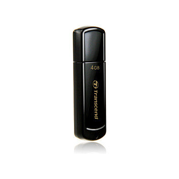 STICK Transcend JetFlash elite JetFlash 350 - 4 GB - 2.0 - Schwarz