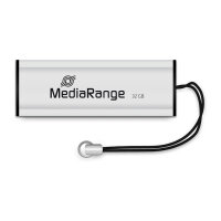 STICK 32GB USB 3.2 MEDIARANGE MR916 USB Typ-A - Dia - Schwarz - Silber
