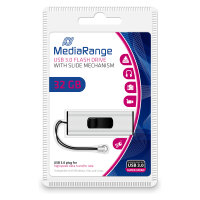 STICK 32GB USB 3.2 MEDIARANGE MR916 USB Typ-A - Dia - Schwarz - Silber