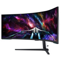 144cm/57" (7680x2160) Samsung Odyssey Neo G9 S57CG954NU 32:9 DualUHD VA Curved 1ms 240Hz DP HDMI USB Black/White