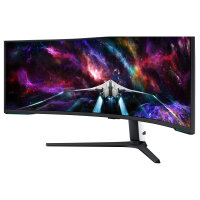 144cm/57" (7680x2160) Samsung Odyssey Neo G9 S57CG954NU 32:9 DualUHD VA Curved 1ms 240Hz DP HDMI USB Black/White