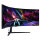 144cm/57" (7680x2160) Samsung Odyssey Neo G9 S57CG954NU 32:9 DualUHD VA Curved 1ms 240Hz DP HDMI USB Black/White