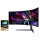144cm/57" (7680x2160) Samsung Odyssey Neo G9 S57CG954NU 32:9 DualUHD VA Curved 1ms 240Hz DP HDMI USB Black/White