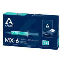 K Arctic MX-6 - Wärmeleitpaste - 4 g - Grau + 6x...