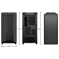 Midi be quiet! Dark Base 701 Black