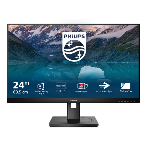 Philips 60.5cm (23.8") 242S9JML 16:09 DVI+HDMI+DP+USB VA