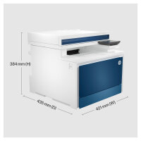FL HP Color LaserJet Pro MFP 4302fdn Farblaser-Multifunktionsdrucker 4in1 A4 LAN Duplex ADF