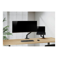 Neomounts DS20-425BL1 Tischhalterung für Laptops Gelenkarm (11.6" - 17.3") max 5kg - Schwarz