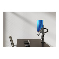 Neomounts DS20-425BL2 Tischhalterung für 17-27" Bildschirme und 11.6-17.3" Laptops - Schwarz