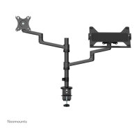 Neomounts DS20-425BL2 Tischhalterung für 17-27" Bildschirme und 11.6-17.3" Laptops - Schwarz