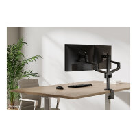 Neomounts DS60-425BL2 Tischhalterung für 17-27" Bildschirme - Schwarz