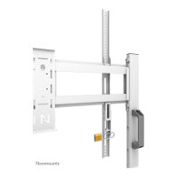 Neomounts FL50-525WH1 mobiler Bodenständer für 55-86" Bildschirme - Weiß
