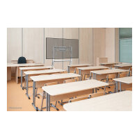 Neomounts FL50-525WH1 mobiler Bodenständer für 55-86" Bildschirme - Weiß