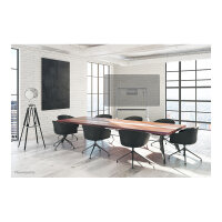 Neomounts FL50-525WH1 mobiler Bodenständer für 55-86" Bildschirme - Weiß