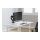 Neomounts DS70PLUS-450BL1 vollbewegliche Tischhalterung für 17-49" Curved Ultra Wide Bildschirme - Schwarz