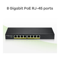8P Zyxel GS1915-8EP POE M