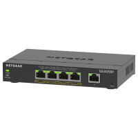 5P Netgear Plus GS305EP-100PES - managed/POE+/63W