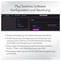 5P Netgear Plus GS305EP-100PES - managed/POE+/63W