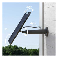 Reolink Schwarzes 6W Solarpanel