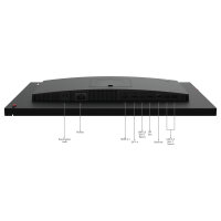 61cm/24" (1920x1080) Lenovo ThinkVision T24mv-30 16:9 FHD IPS 75Hz 4ms HDMI DP USB-C Speaker Black