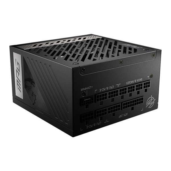 1000W MSI MPG A1000G PCIE5 80 + Gold