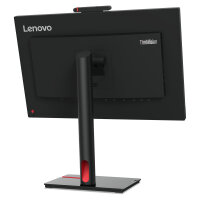 61cm/24" (1920x1080) Lenovo ThinkVision T24v-30 16:9 FHD IPS 75Hz 4ms HDMI VGA DP Speaker Webcam Black