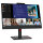 61cm/24" (1920x1080) Lenovo ThinkVision T24v-30 16:9 FHD IPS 75Hz 4ms HDMI VGA DP Speaker Webcam Black
