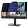 61cm/24" (1920x1080) Lenovo ThinkVision T24v-30 16:9 FHD IPS 75Hz 4ms HDMI VGA DP Speaker Webcam Black