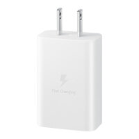 Samsung Schnellladegerät 15W Netzteil inkl. Datenkabel USB Type-C white