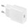 Samsung Schnellladegerät 15W Netzteil inkl. Datenkabel USB Type-C white