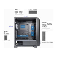 Midi XILENCE XG131 XILENT BREEZE X712.RGB