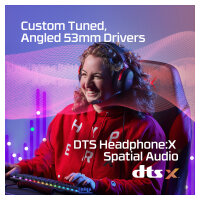 HP HyperX Cloud III Gaming Headset/7.1 Sound/DTS Headphone:X/Spatial Sound/Over-Ear - schwarz