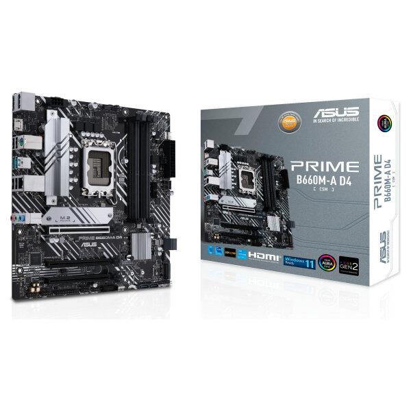 1700 ASUS PRIME B660M-A CSM mATX D4