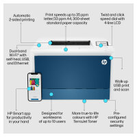 FL HP Color LaserJet Pro 4202dw Farblaserdrucker LAN WLAN Duplex