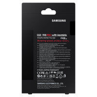 M.2 4TB Samsung 990 PRO Heatsink NVMe PCIe 4.0 x 4 retail