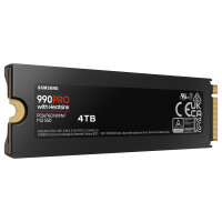M.2 4TB Samsung 990 PRO Heatsink NVMe PCIe 4.0 x 4 retail