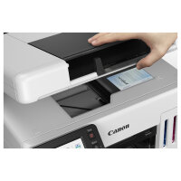 T Canon MAXIFY GX6550 Tinte-Multifunktionsdrucker 3in1 A4 LAN WLAN Duplex DADF