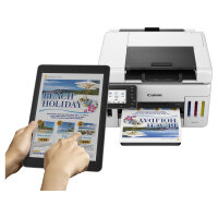 T Canon MAXIFY GX6550 Tinte-Multifunktionsdrucker 3in1 A4 LAN WLAN Duplex DADF