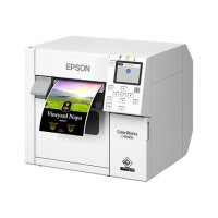 Epson CW-C4000e (mk) Desktop-Farbetikettendrucker mit mattschwarzer Tinte