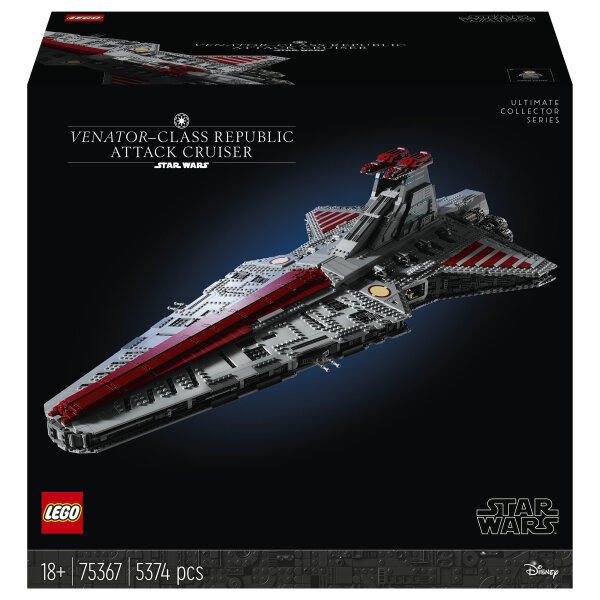 LEGO Star Wars Republikanischer Angriffskreuzer der Venator-Klasse 75367
