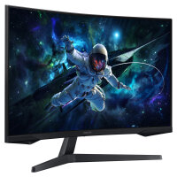 81,3cm/32" Samsung Odyssey S32CG554EU G55C Gaming gebogen 1ms HDR10 DP 165Hz 16:9 HDMI Black
